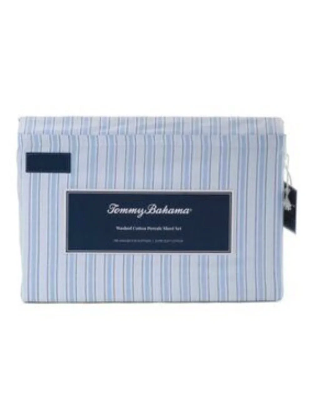TOMMY BAHAMA Cotton Striped Sheet Set